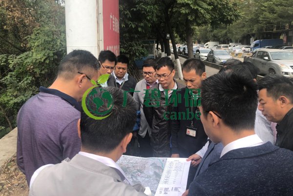 大良街道、順控環保水務等領導到金陡涌黑臭水體治理現場視察工作(圖4)